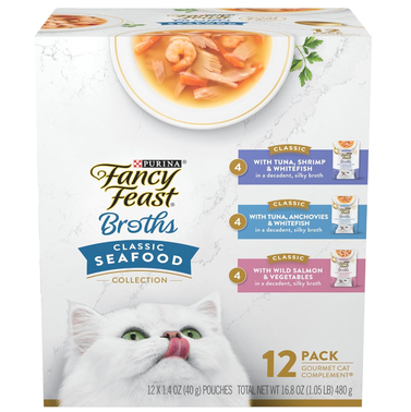 Purina Fancy Feast Lickable Wet Cat Food