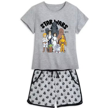 The Disney Store Women's PJ Short Set