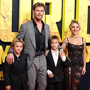 Chris Hemsworth, Elsa Pataky and their sons