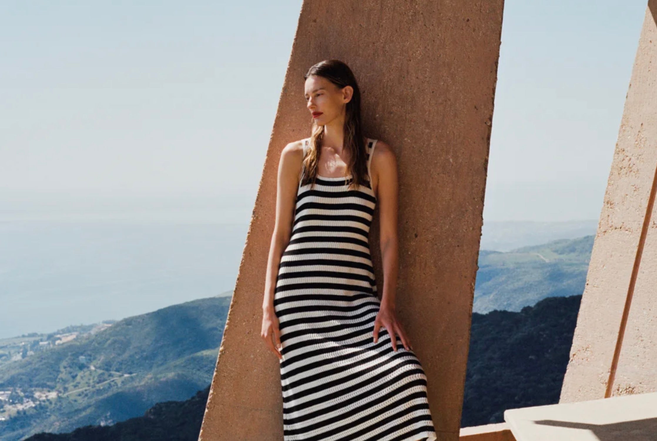 chinese dress ladies The Supima Jersey Riviera Dress