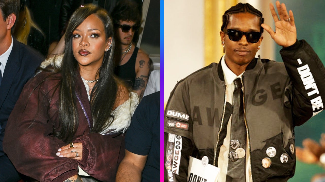 Rihanna Is Front Row for A$AP Rocky's Debut Runway Show During Paris  Fashion Week | Entertainment Tonight