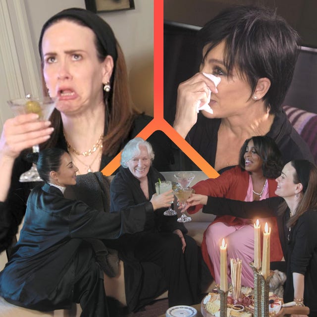 Inside Kim Kardashian's 'All's Fair' PJ Party: Martinis, Movies, Tears and More!