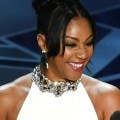 Tiffany Haddish Wears Her White Alexander McQueen Gown for the Third Time to 2018 Oscars