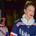 Bella and Gigi Hadid May Have Just Become the Biggest New York Rangers Fans -- See the Fun Pics!