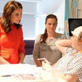 Pregnant Kate Middleton Channels Princess Diana Visiting Sick Children in the Hospital: Pics!