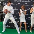 Tom Brady Tosses a Football With Bella Hadid at Monaco Grand Prix -- Pics!