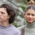 Zendaya and Tom Holland Show PDA in Boston