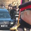 Royals Follow Queen Elizabeth's Coffin Procession in Edinburgh