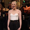 Emma Stone Joins 'SNL' Five-Timers Club With Special Help From Tina Fey and Candice Bergen  