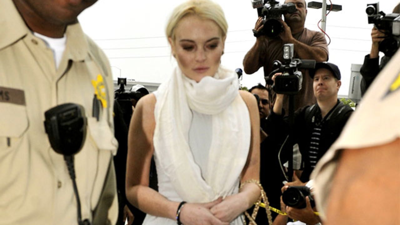 Lindsay Lohan Late for Appointment Entertainment Tonight