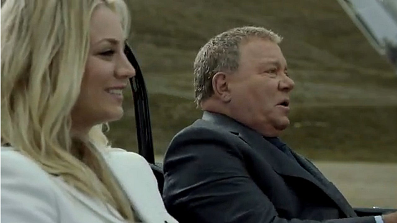 Cuoco Teams Up with Shatner in New Priceline Ads Entertainment Tonight