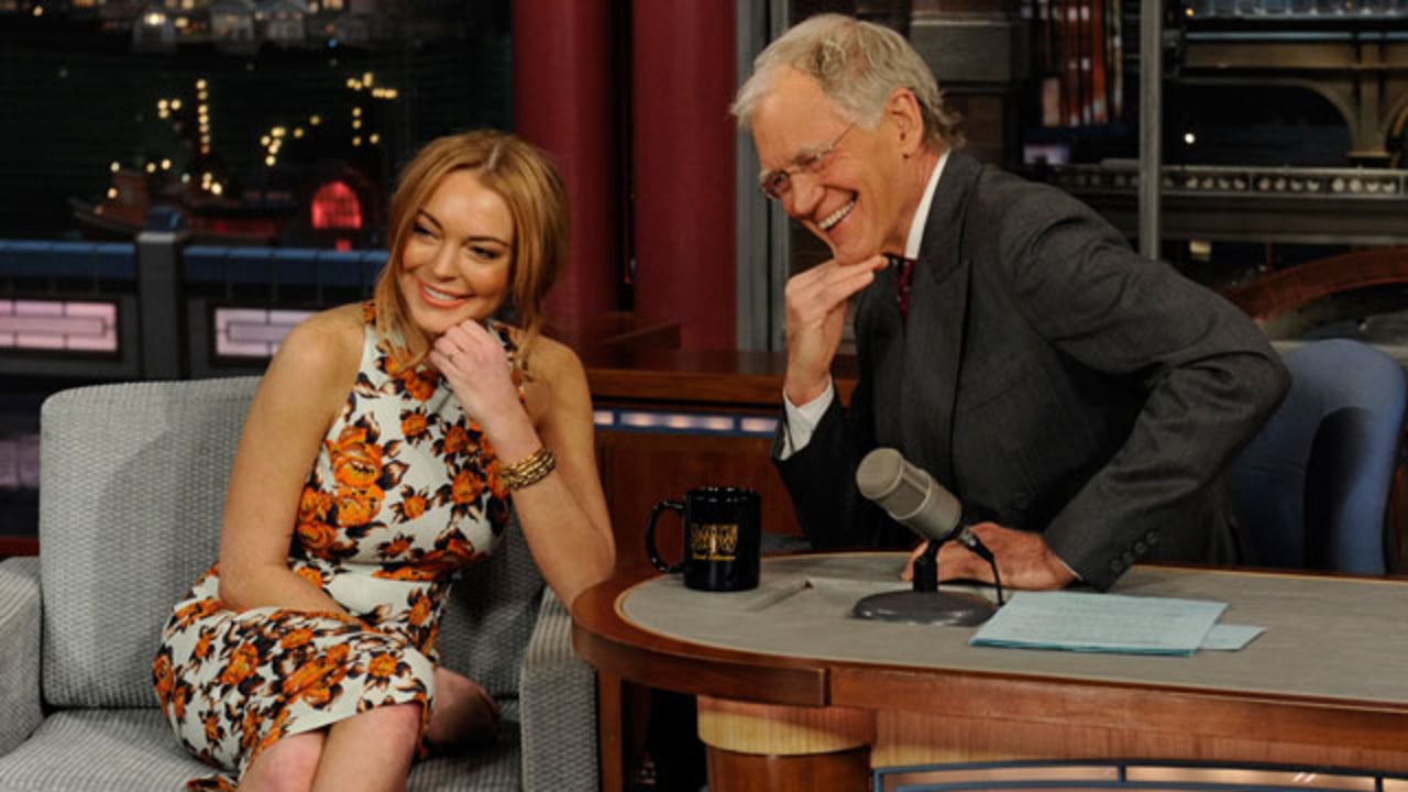 Lohan to Letterman Rehab is a Blessing Entertainment Tonight