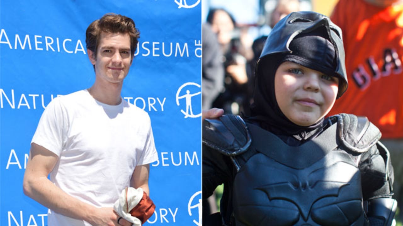 Andrew Garfield Didn't Snub Batkid at the Oscars Entertainment Tonight(02)