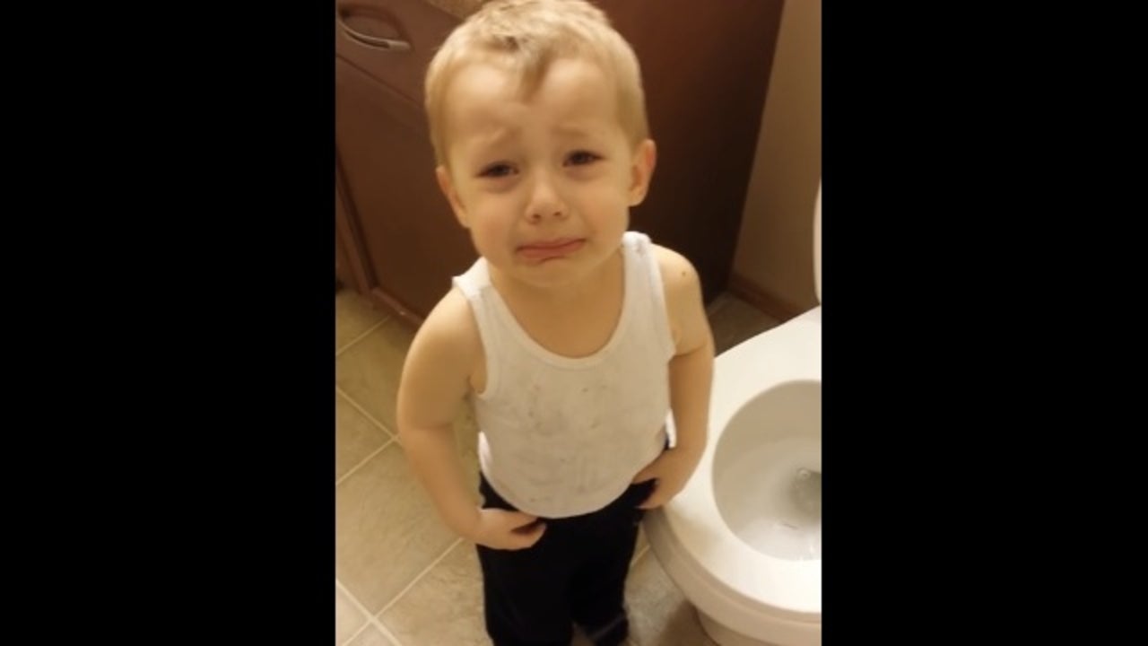 This Little Boy's Reaction to Flushing His Pet Fish Down the Toilet