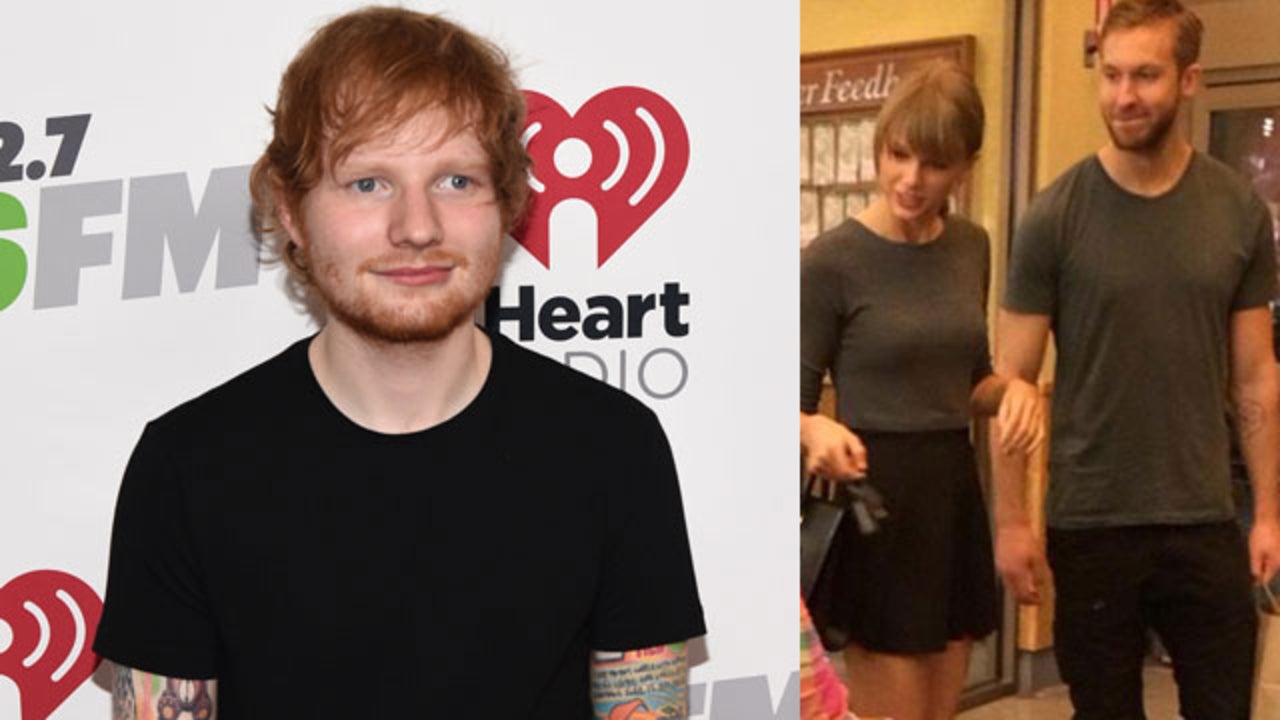 Ed Sheeran Gives Taylor Swift & Calvin Harris His Approval
