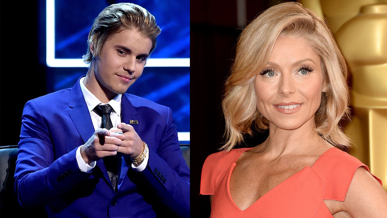 Justin Bieber Has a 'Big Crush' on Kelly Ripa See the Pic