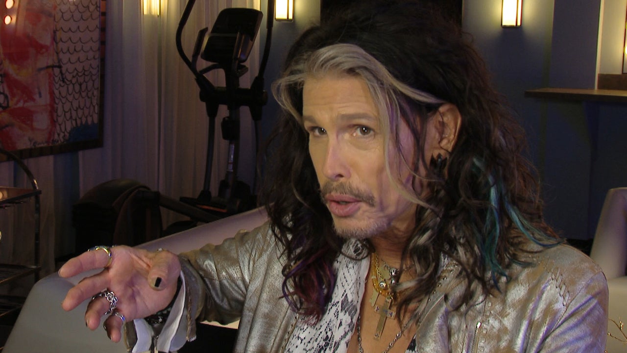 Steven Tyler Computer Steven Tyler on Challenge of Learning 'Nashville' Lines: I Need A ...
