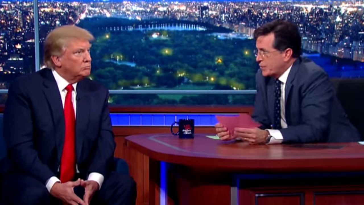 'Late Show' Has Donald Trump Decipher Between His Own Quotes and