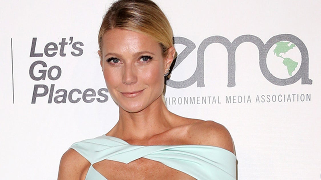 Gwyneth Paltrow Reveals Killer Abs and Cleavage in Stunning Gown at Annual  EMA Awards