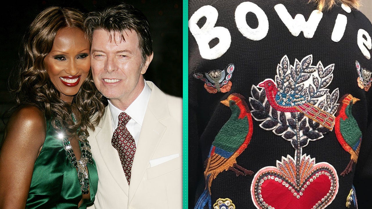 Iman Pays Tribute to David Bowie With Cozy, High-Fashion Sweater ...