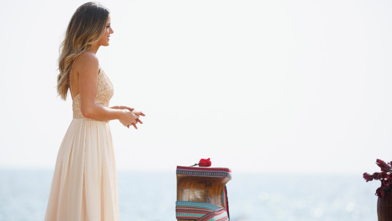 navy blue dress for baby girl Bachelorette' JoJo Fletcher Stuns in Badgley Mischka in Upcoming Season  Finale -- See the Gorgeous Gown!