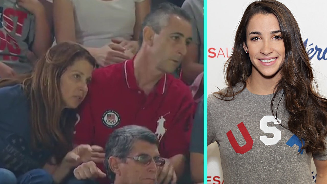 Aly Raisman Is Now Designing Socks Featuring Her Stressed Out Parents ...