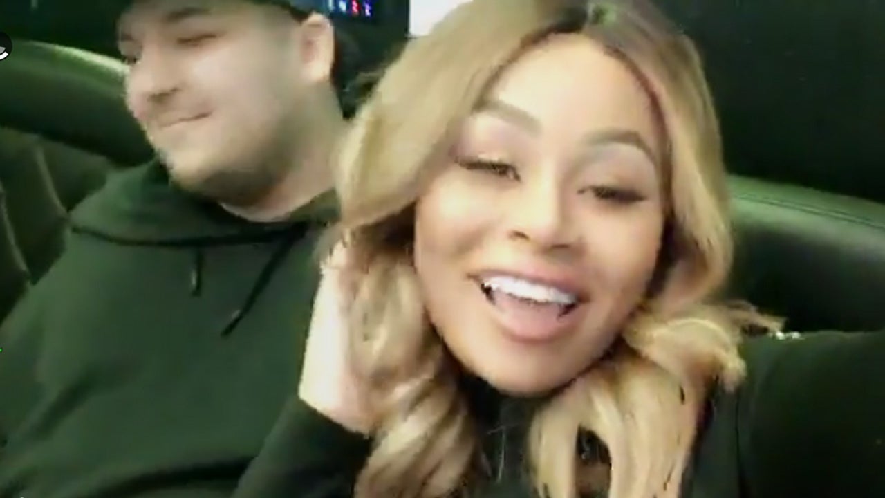 Rob Kardashian and Blac Chyna Visit Universal's Halloween Horror Nights