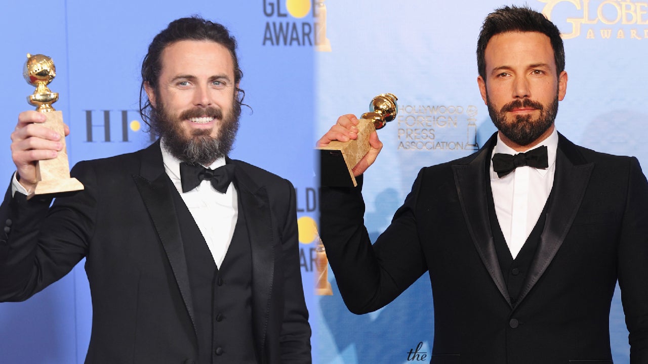 EXCLUSIVE Casey Affleck Talks First Golden Globe Win, Jokes Brother