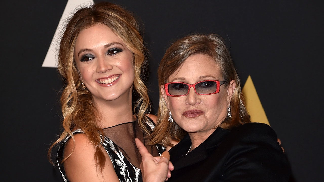 Billie Lourd Posts Touching Throwback of Her and Mom Carrie Fisher for