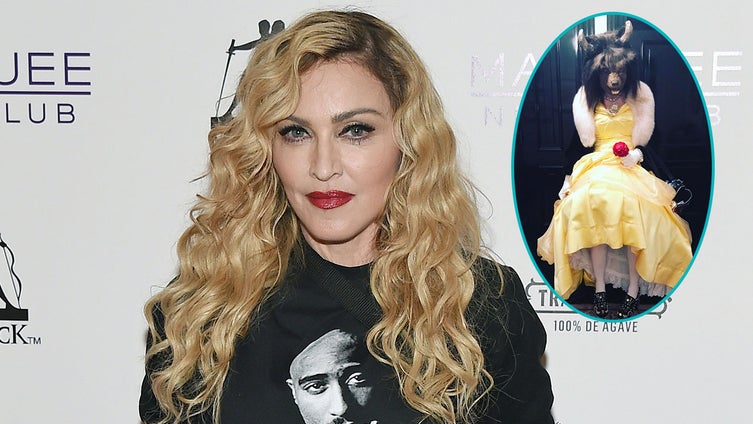 Madonna Goes All Out in a 'Beauty and the Beast' Costume at a Purim Party Madonna Goes All Out in a 'Beauty and the Beast' Costume at a Purim Party