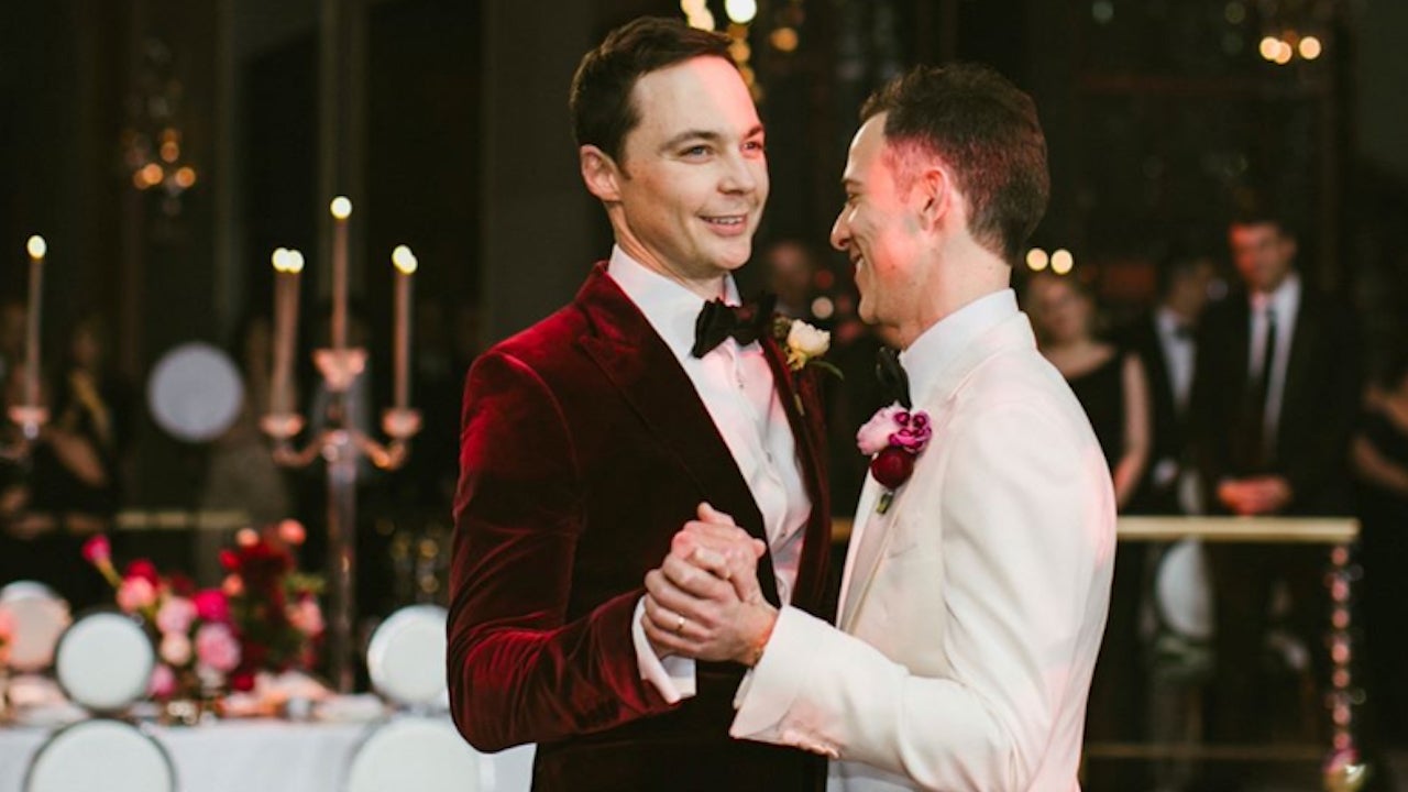 Jim Parsons Shares Sweet Snaps from Wedding to Todd Spiewak, image size:1280x720