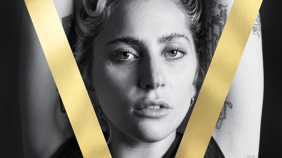 Lady Gaga on cover of V magazine