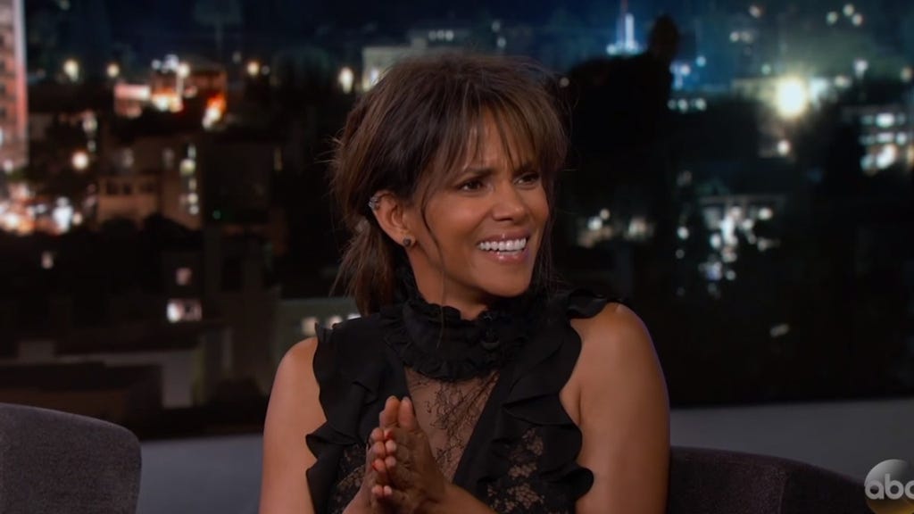 Halle Berry on 'Jimmy Kimmel Live!'