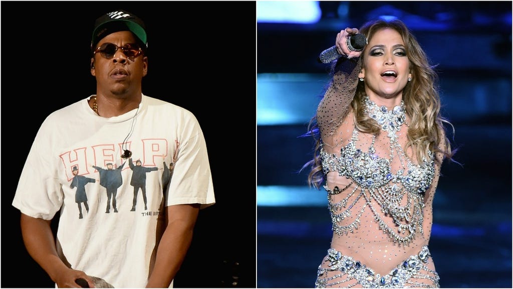 Jay Z and Jennifer Lopez
