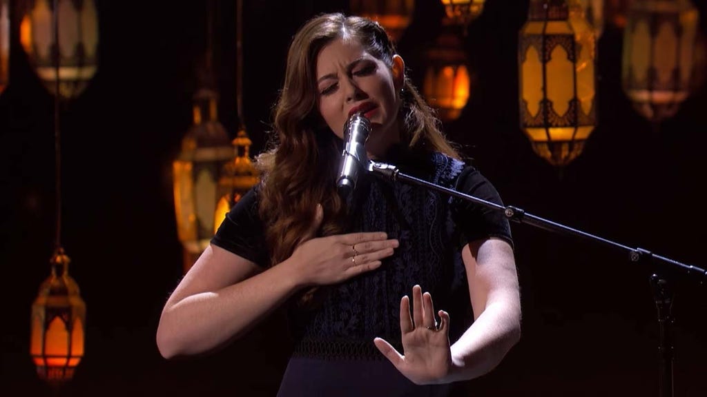 Mandy Harvey on America's Got Talent