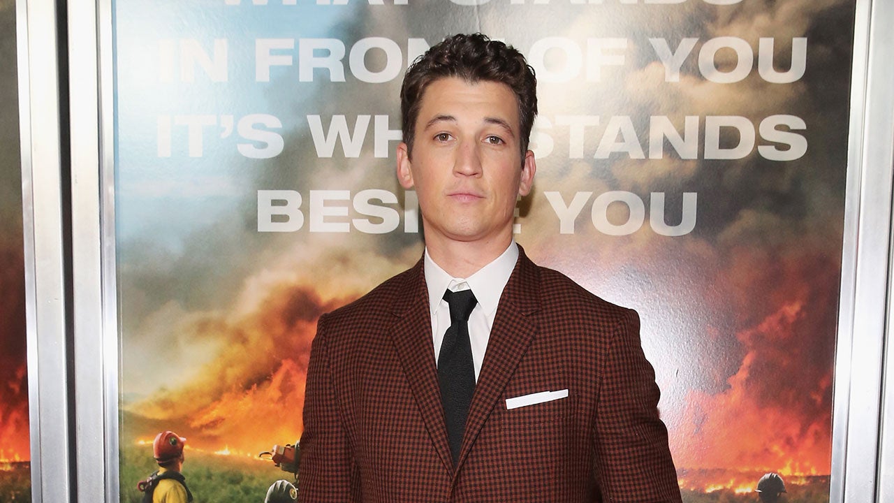 Miles Teller at Only the Brave screening