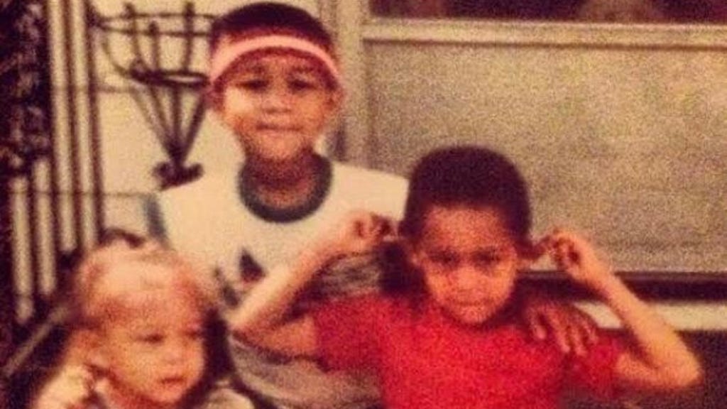 John Legend as a baby