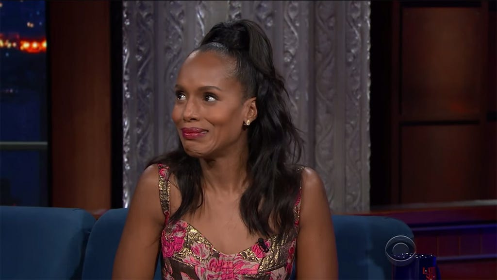 Kerry Washington talks her substitute teaching gig