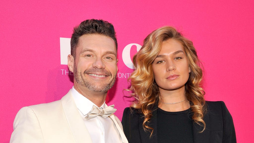 Ryan Seacrest and girlfriend Shayna Taylor at MOCA Gala April 2017