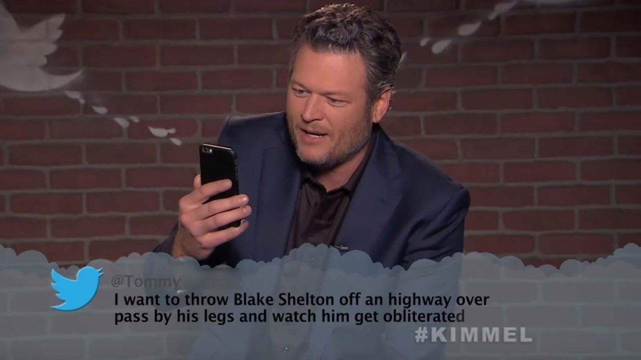 Blake Shelton on 'Mean Tweets'