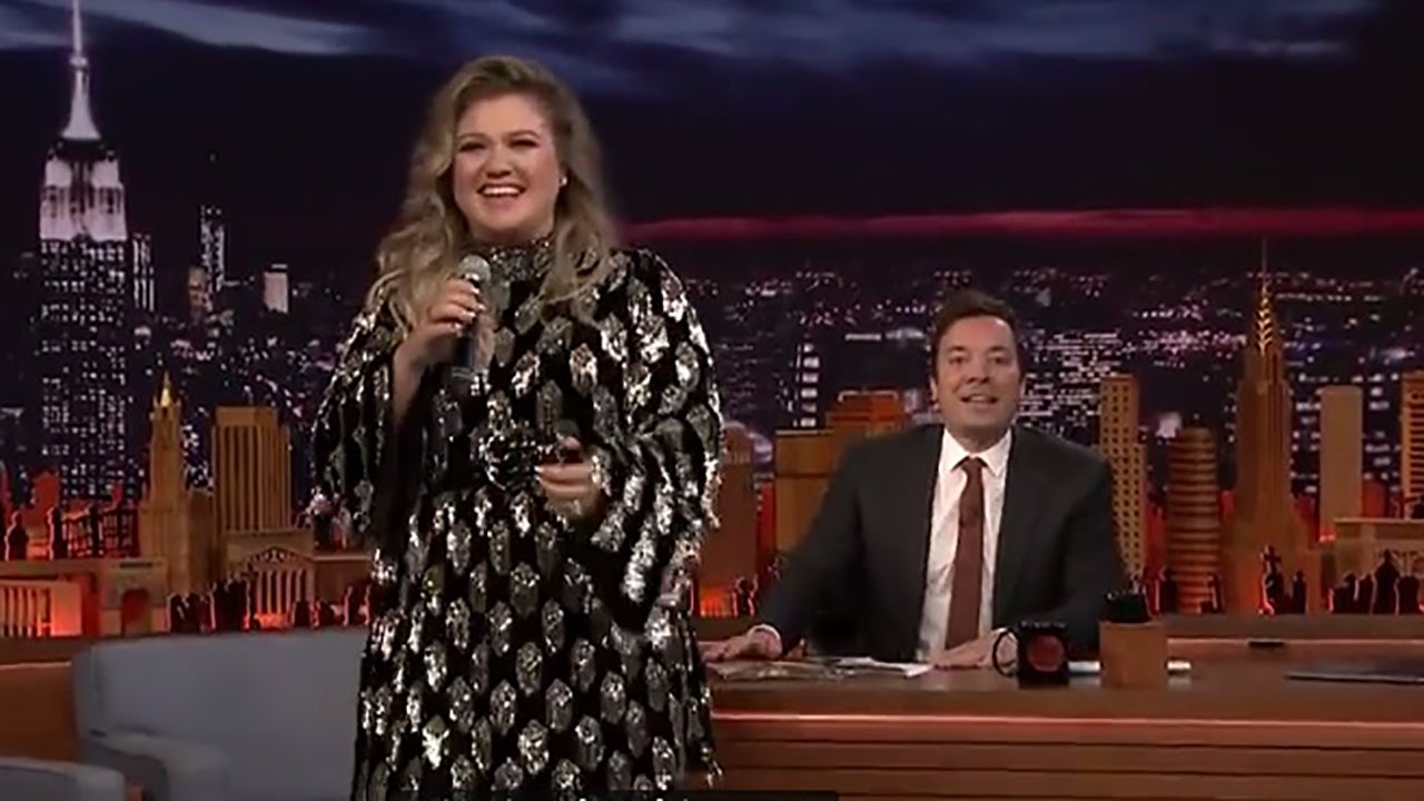 Kelly Clarkson on 'The Tonight Show Starring Jimmy Fallon'