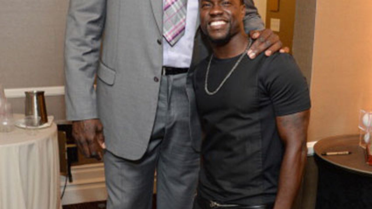 Kevin Hart Rocks Stilts to Play Shaquille O'Neal on 'Saturday Night Live'  -- Watch! | Entertainment Tonight, image size:1280x720