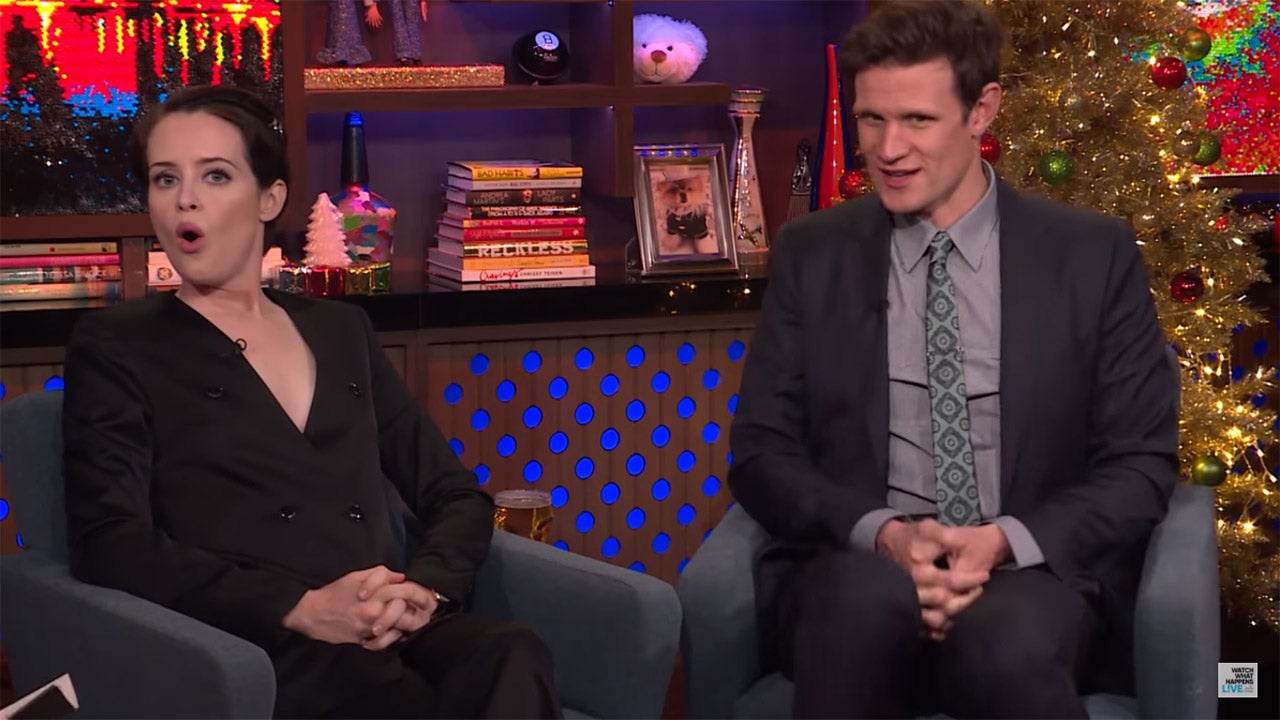 Claire Foy and Matt Smith on 'WWHL'