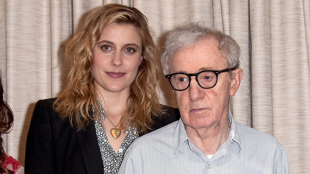 Greta Gerwig and Woody Allen