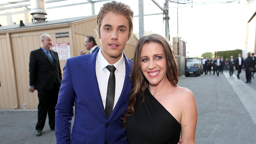 Justin Bieber and Mom Pattie Mallette
