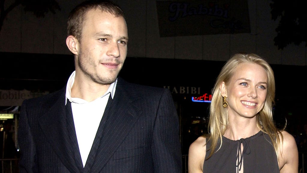 Heath Ledger and Naomi Watts