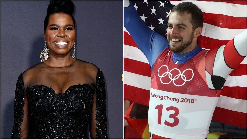 leslie jones chris mazdzer