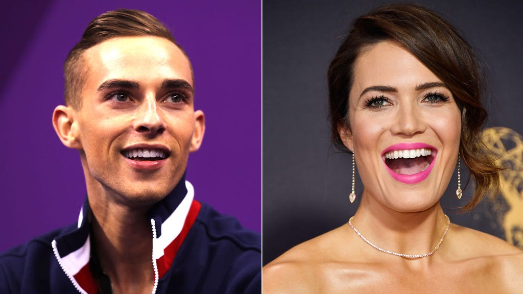 Mandy Moore Adam Rippon