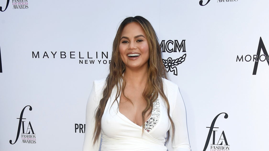 Chrissy Teigen at The Daily Front Row's 4th Annual Fashion Los Angeles Awards 