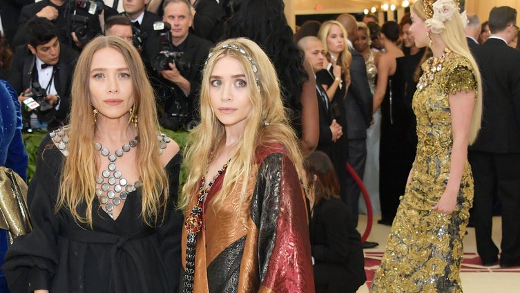 sachin and babi light blue dress Olsen Twins on Full House Revival, Netflix, Photos